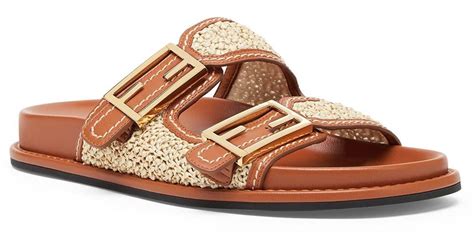 fendi buckle sandals